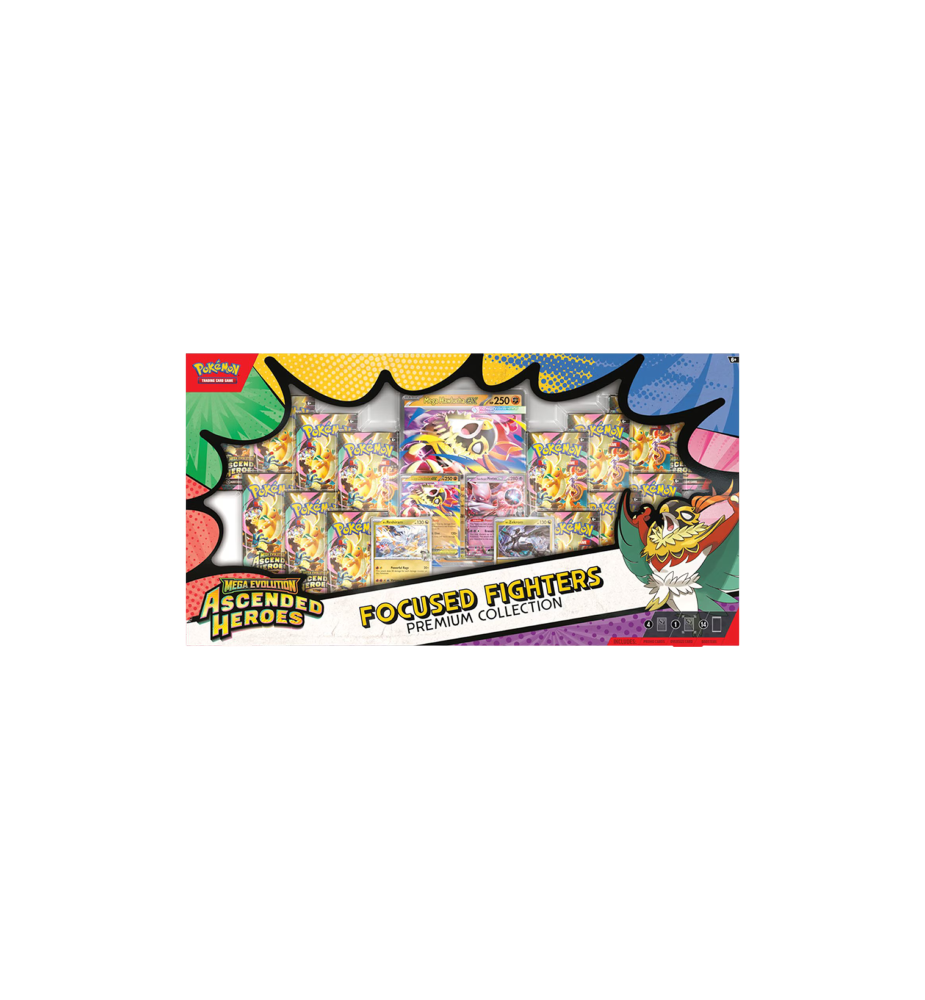 2026 Pokémon Mega Evolution Ascended Heroes Focused Fighters Premium Collection Sam's Club Exclusive at Stashed UAE