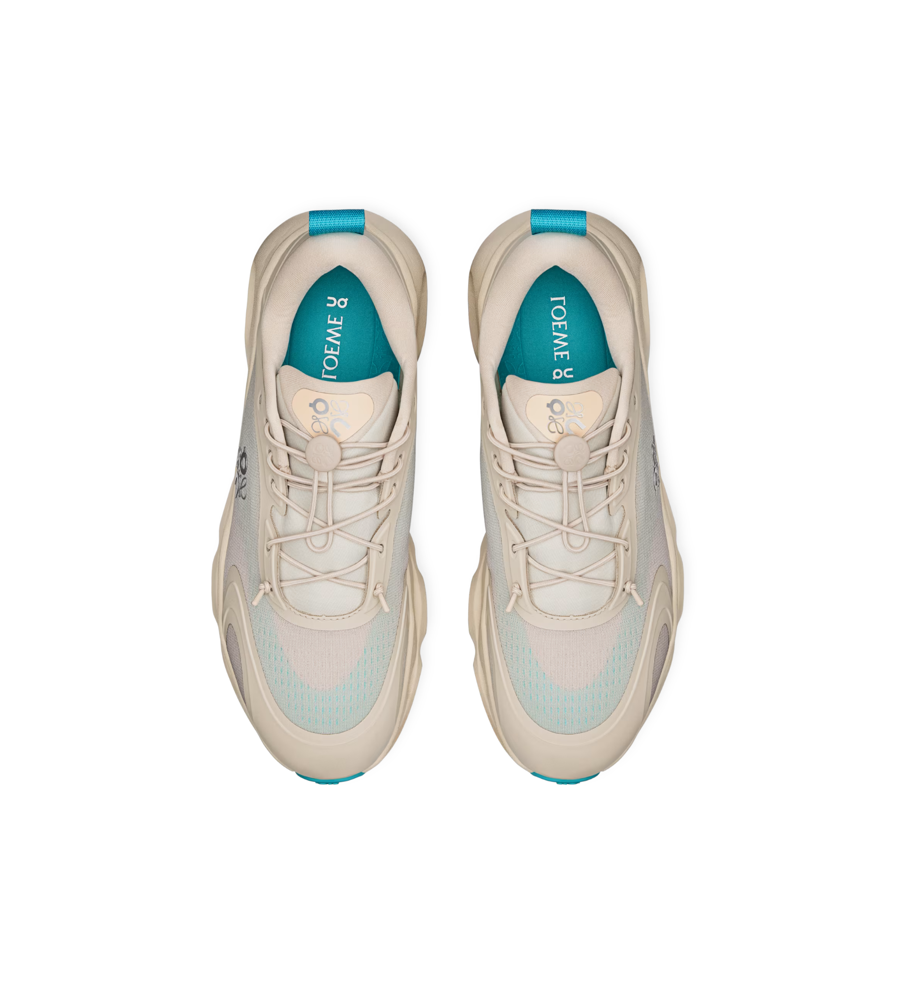 On Running Cloudsolo "LOEWE Sand Turquoise"
