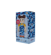 BE@RBRICK x BAPE Peko-Chan 1000% "Blue Camo"