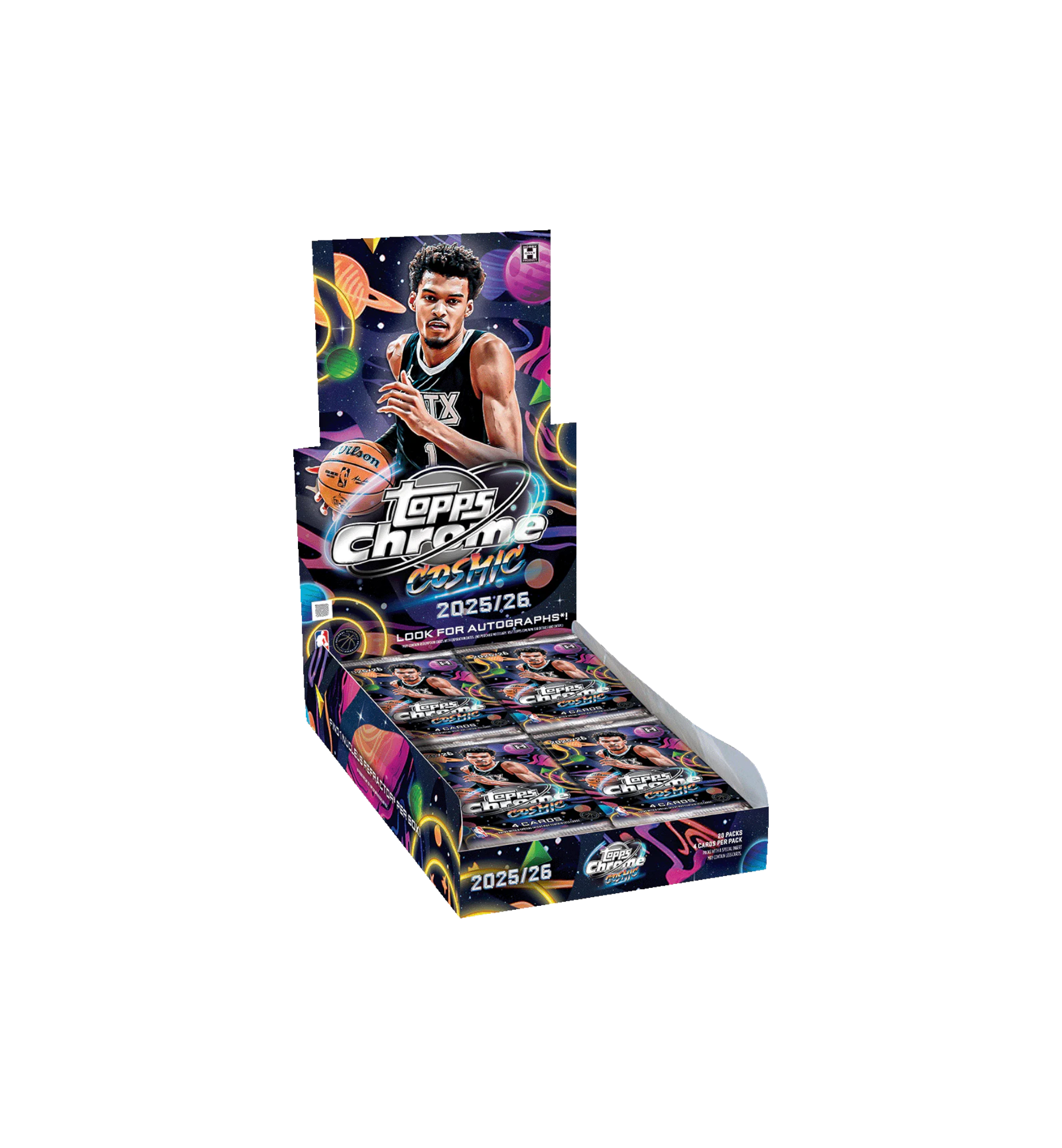 2025/26 Topps Chrome Cosmic "Basketball Hobby Box"