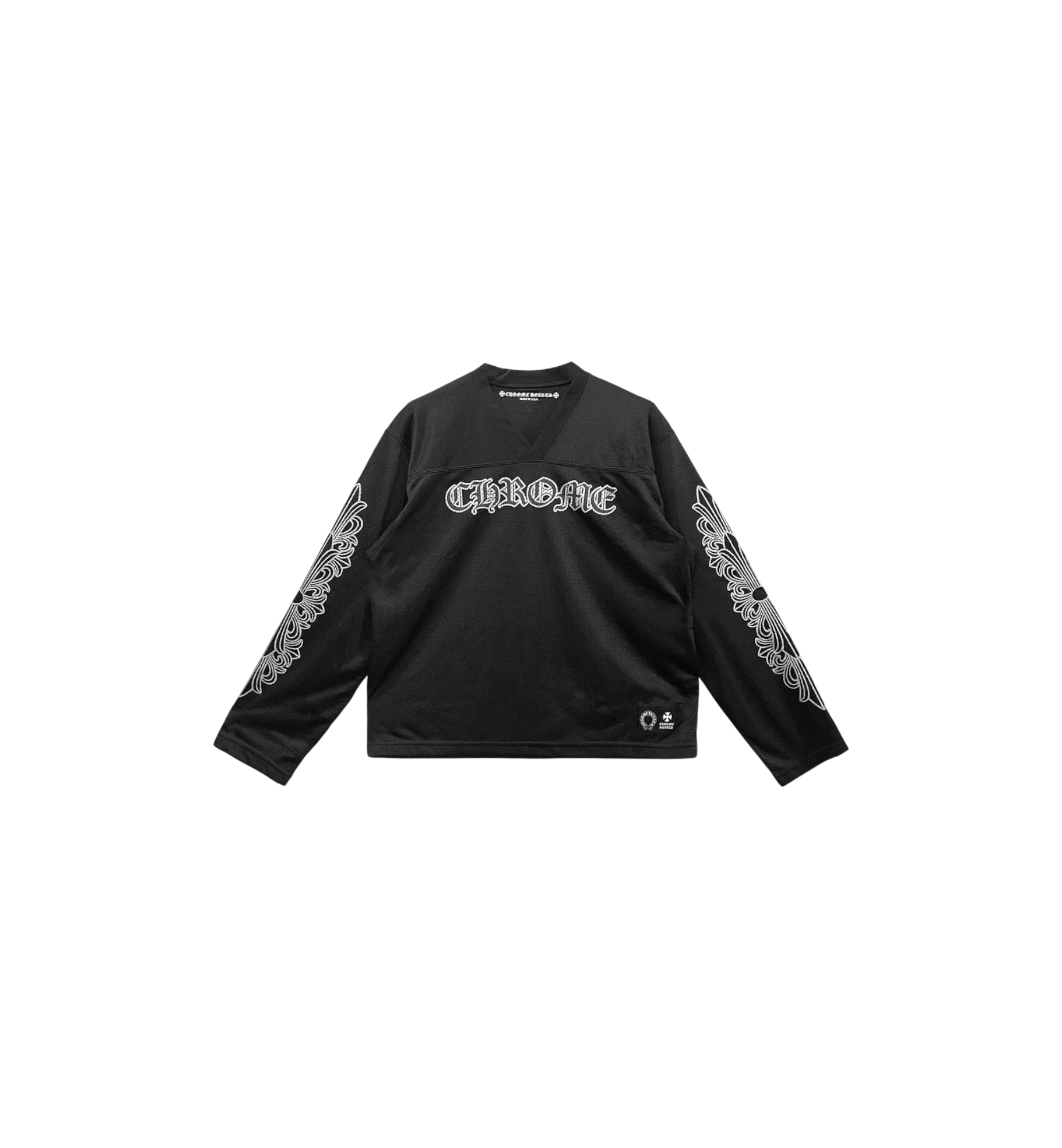 Chrome Hearts Stadium Mesh L/S Jersey "Black"