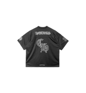 Chrome Hearts Mesh Stadium Football Jersey "Black"