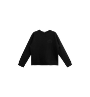 Chrome Hearts CH Logo Cross Leather Patch Sweatshirt "Black"