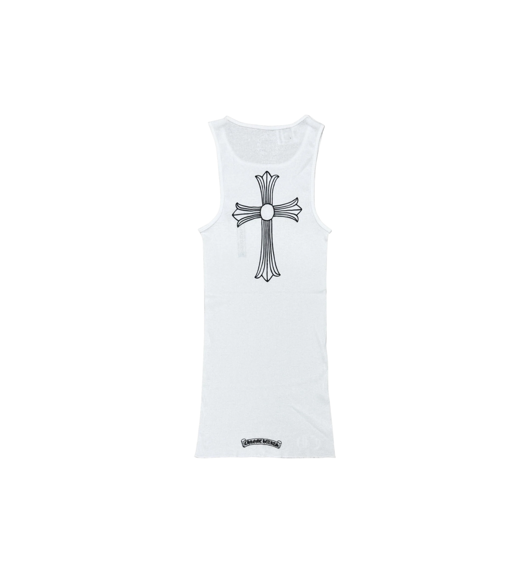 Chrome Hearts Cross T-Bar Tank Top "White" (Women's)