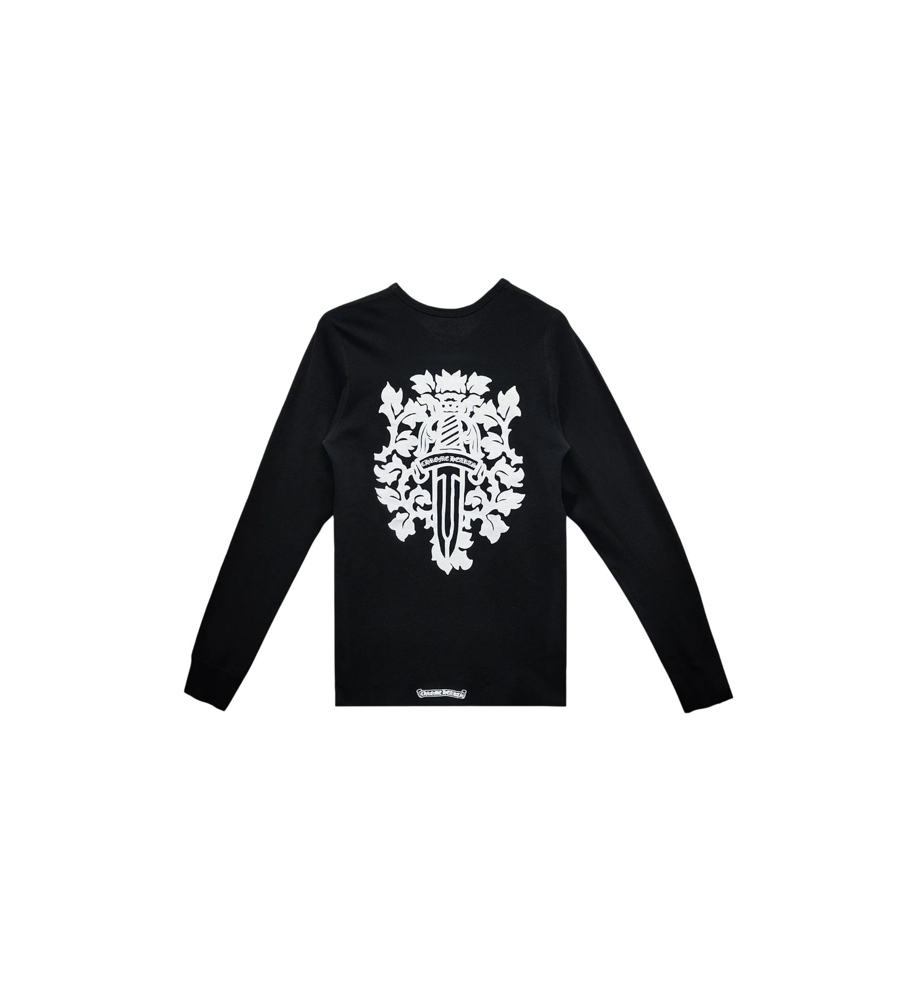 Chrome Hearts Dagger Waffle Thermal L/S T-Shirt "Black"