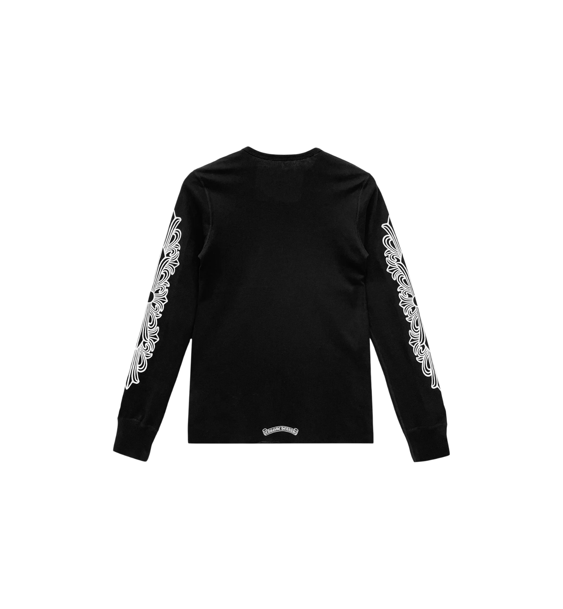 Chrome Hearts Horseshoe Thermal Waffle L/S T-Shirt "Black"