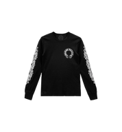 Chrome Hearts Horseshoe Thermal Waffle L/S T-Shirt "Black"