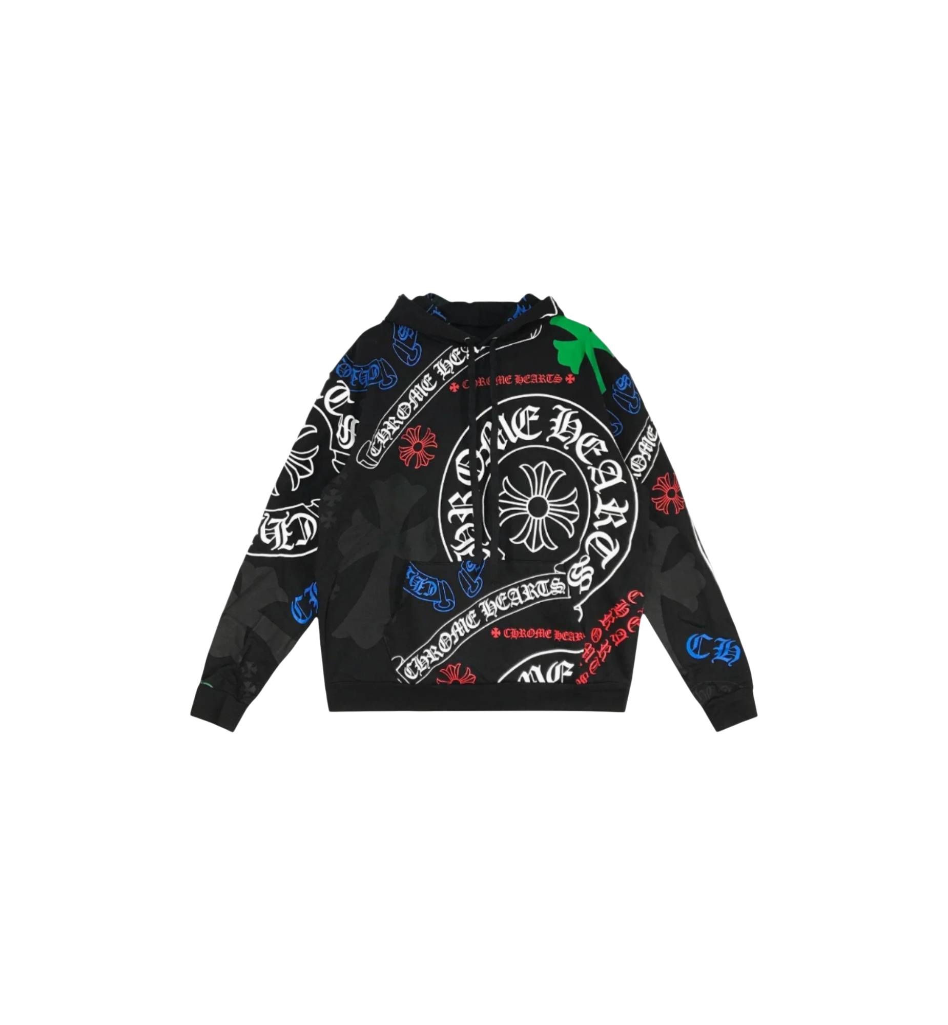 Chrome Hearts Stencil Hoodie "Black"