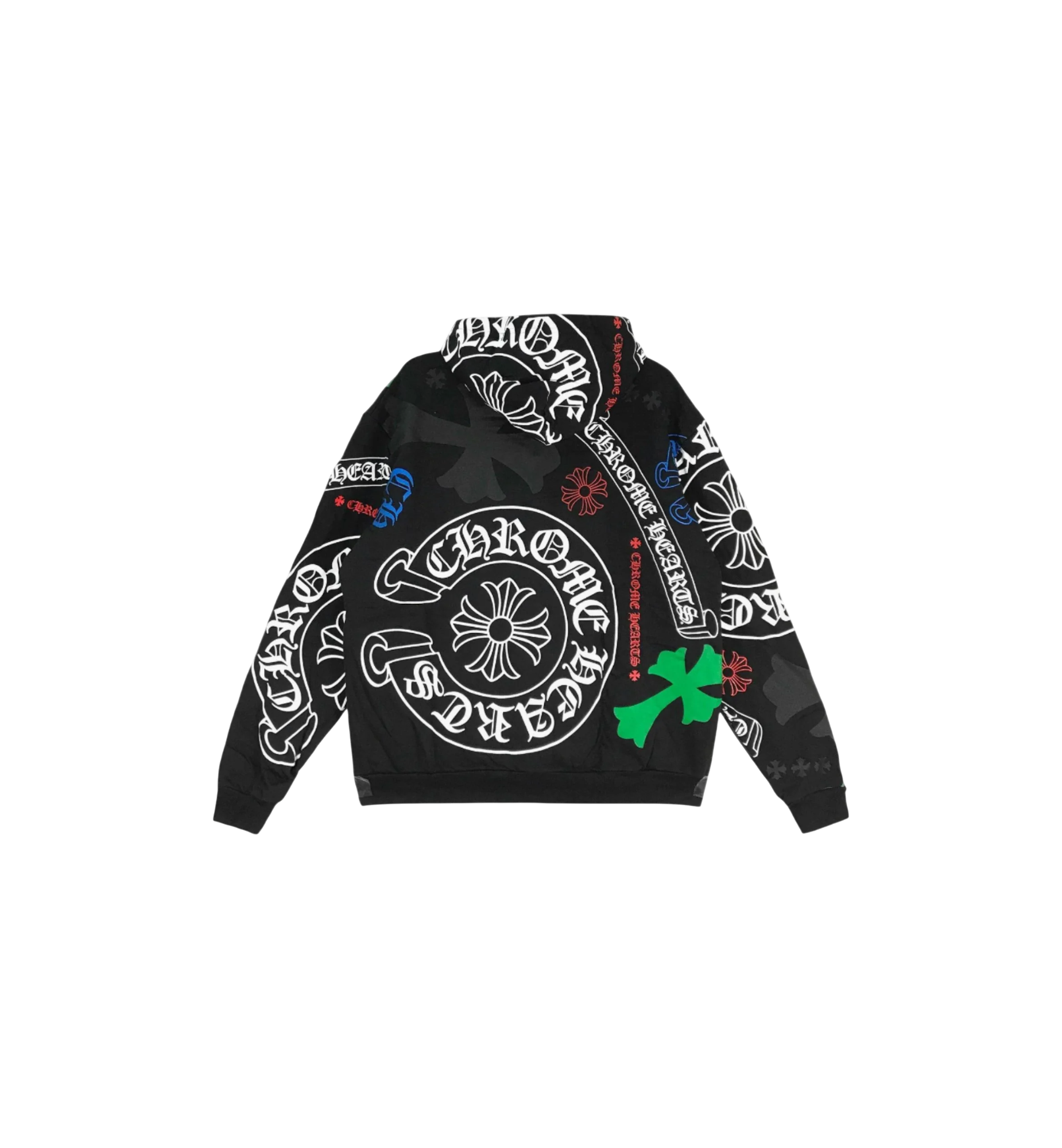 Chrome Hearts Stencil Hoodie "Black"