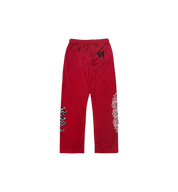 Chrome Hearts Matty Boy FORM Mesh Warm Up Pants "Red"