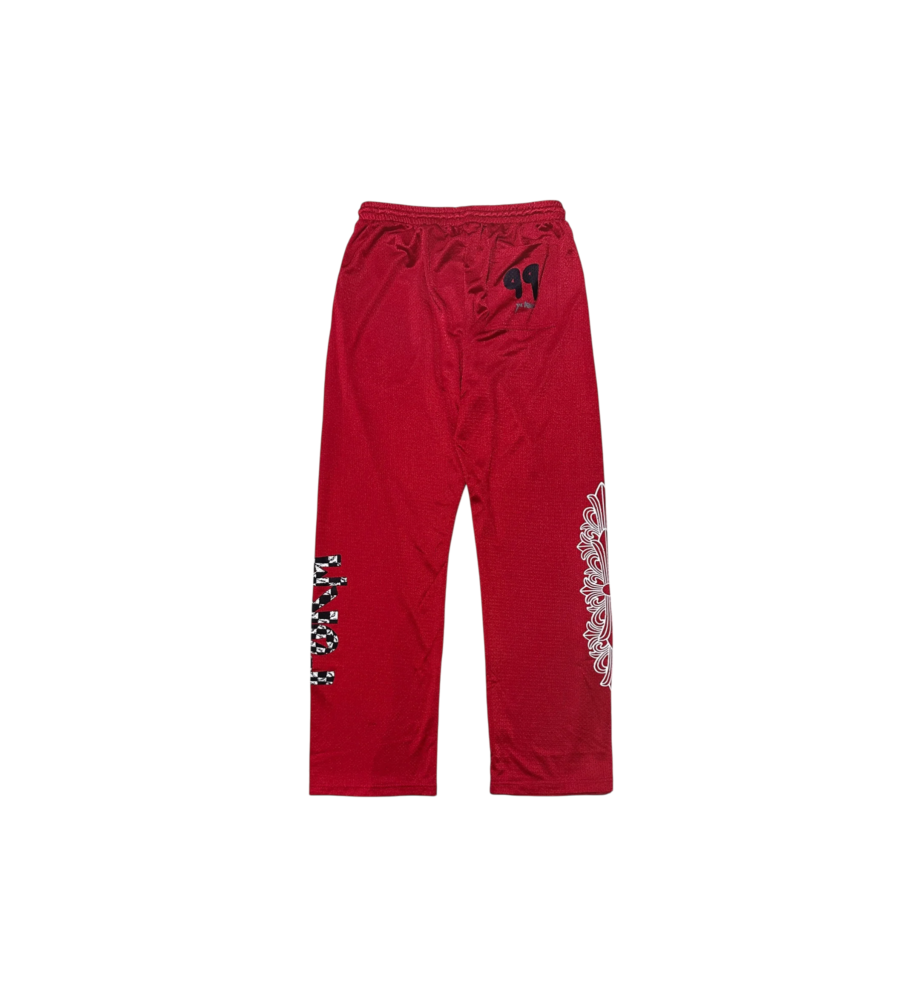 Chrome Hearts Matty Boy FORM Mesh Warm Up Pants "Red"