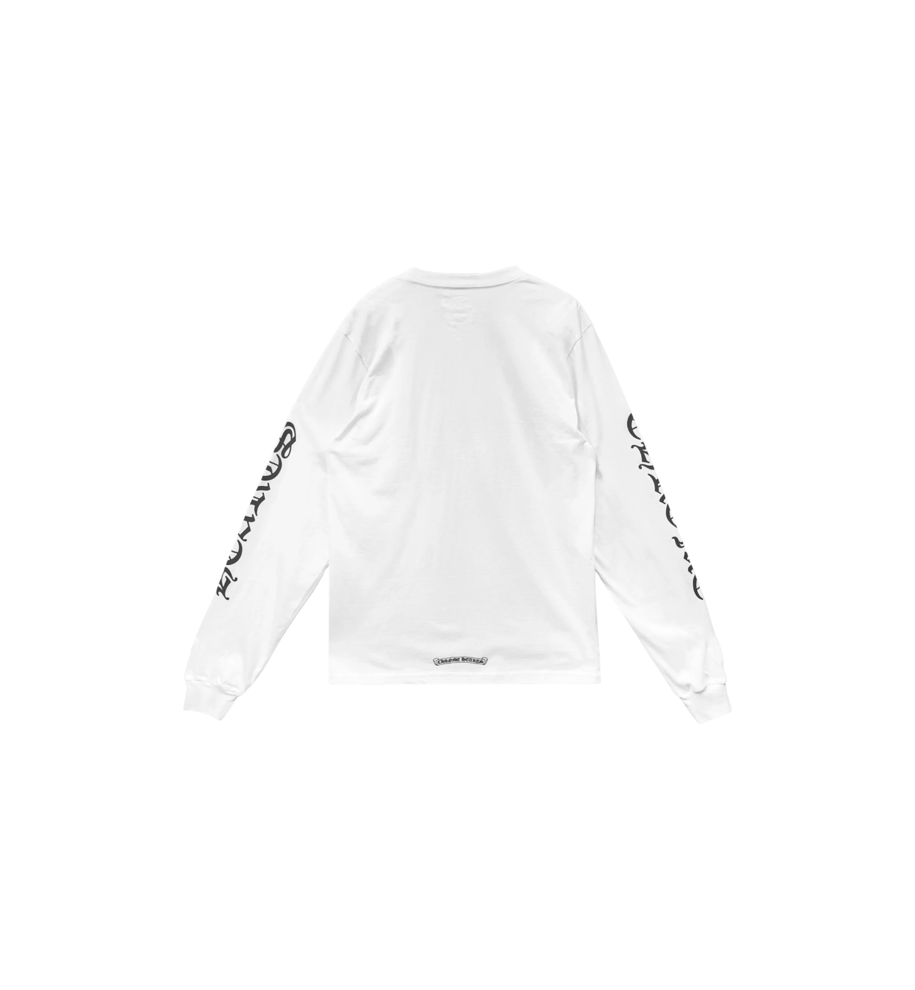 Chrome Hearts Neck Logo L/S T-Shirt "White"