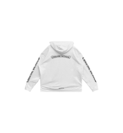 Chrome Hearts Scroll Zip Up Hoodie "White"