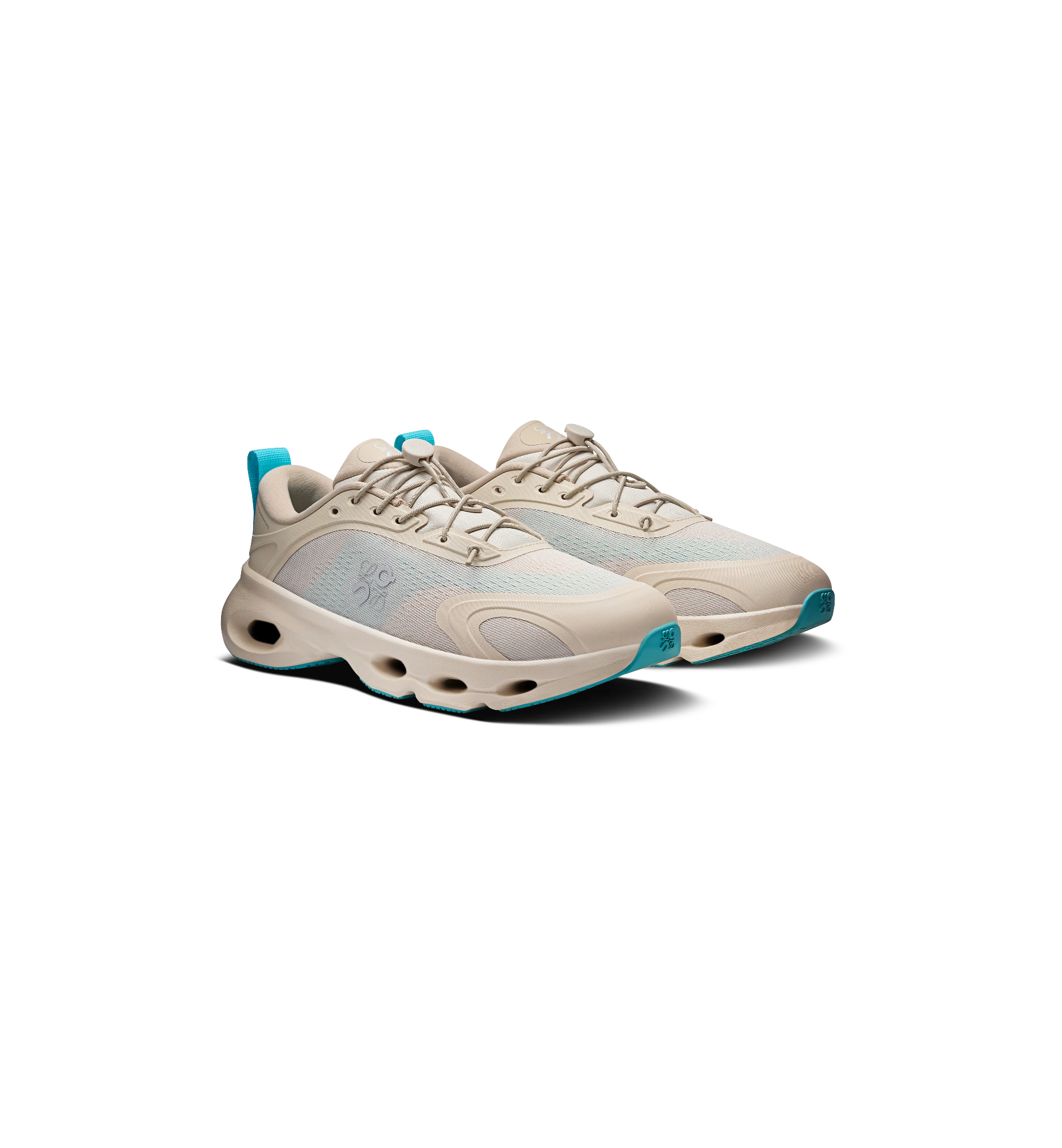 On Running Cloudsolo "LOEWE Sand Turquoise"