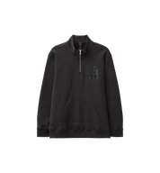 Chrome Hearts Triple Patch Quarter Zip Sweater "Black"