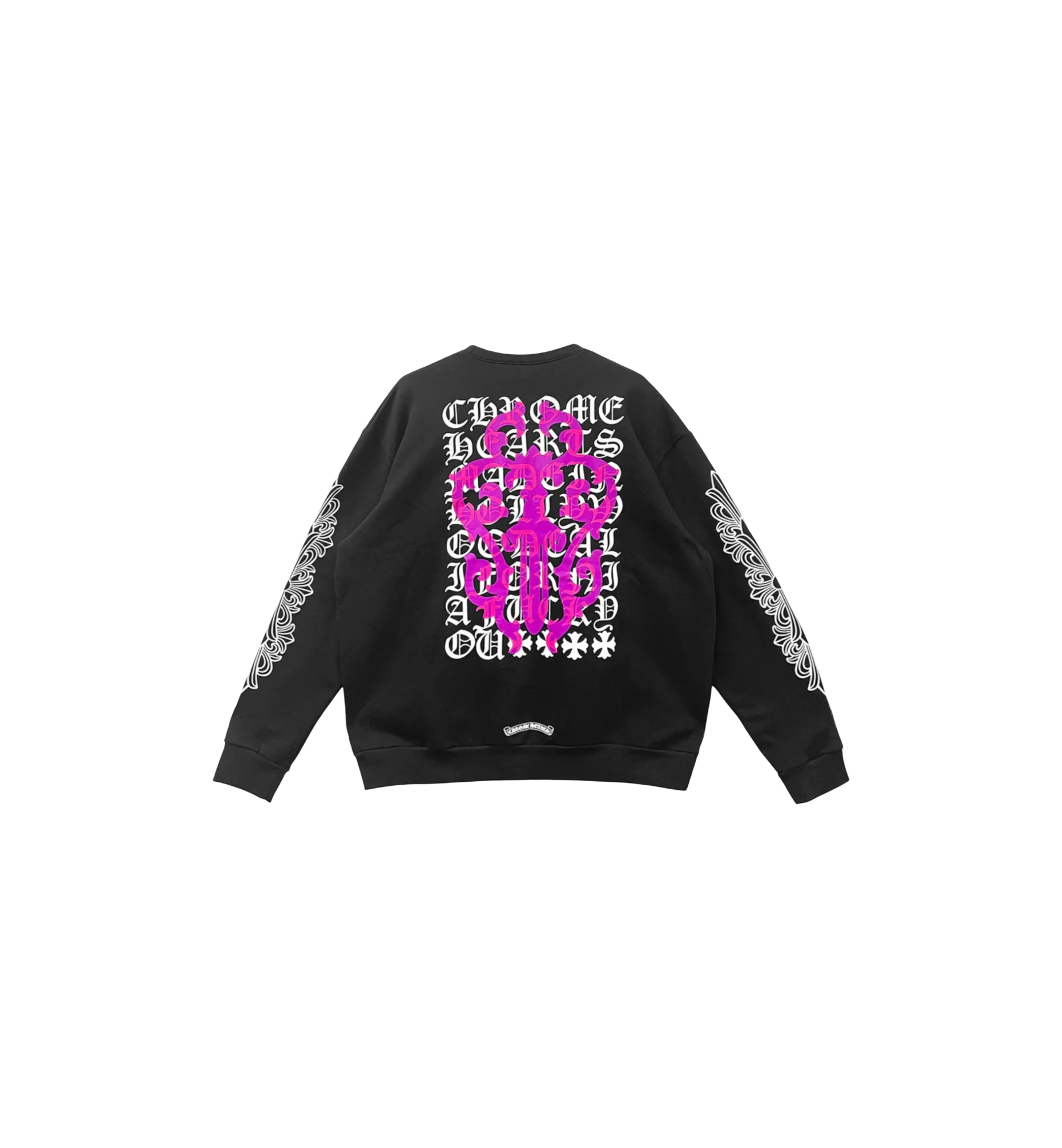 Chrome Hearts Eye Chart Dagger Sweatshirt "Black"