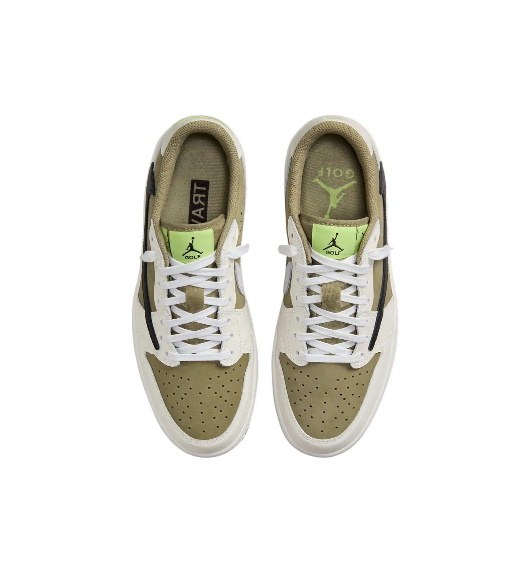 Air Jordan 1 Retro Low Golf "Travis Scott Neutral Olive"